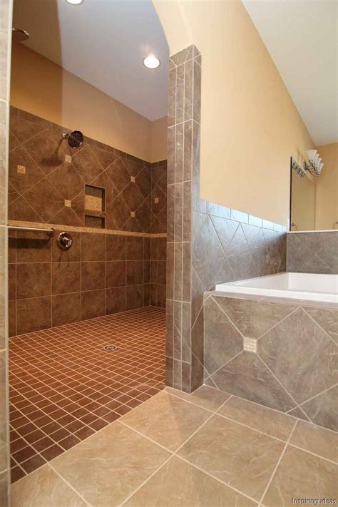 70 Plain Curbless Shower Ideas For Your House