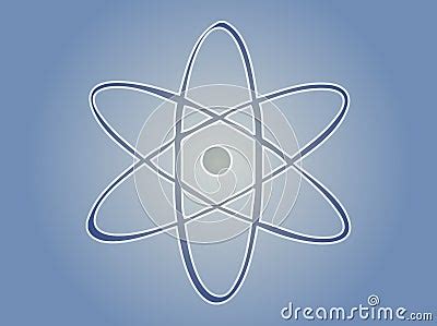 atomic symbol stock photography image