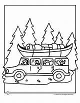 Coloring Camping Pages Camp Trip Road Vacation Kids Printable Vancouver Sheets Colouring Books Activities Mascots Template Summer Popular Coloringhome Craft sketch template