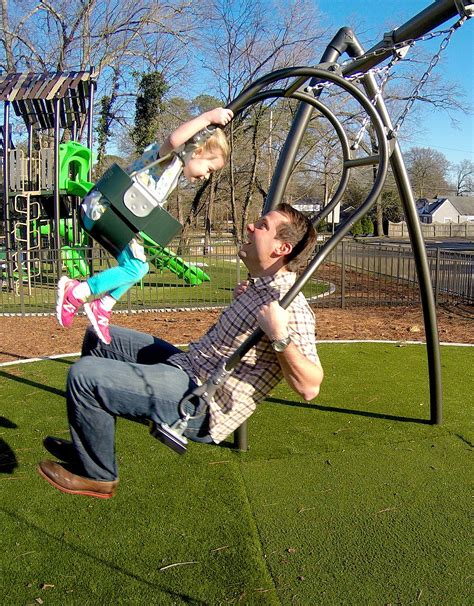 expression swing playground swing industry  parent  child swing gametime