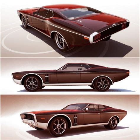 retro futuristic concepts by 600v car body design