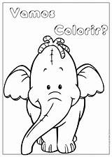 Elefante Desenho Elefantes Pooh Coloringcity sketch template