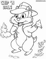 Chip Dale Coloring Pages sketch template