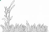 Grass Outline Clipart Pages Drawing Coloring Clip Tall Template Vector Simple Blades Transparent Kids Arts Clker Sketch Flower Cliparts Trees sketch template
