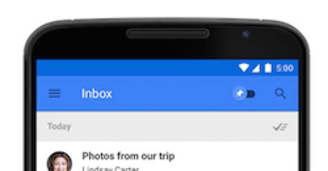 google inbox app reads organizes  email   cbs news