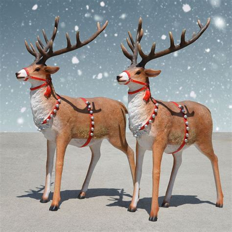 jumbo reindeer outdoor christmas reindeer  christmas