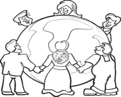 multicultural children coloring pages  getdrawings