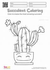 Succulent Worksheets sketch template