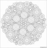 Pages Unthinkable Mandala Coloring Color sketch template