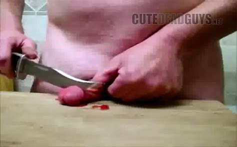 penis cutting off cock
