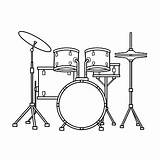Drum sketch template