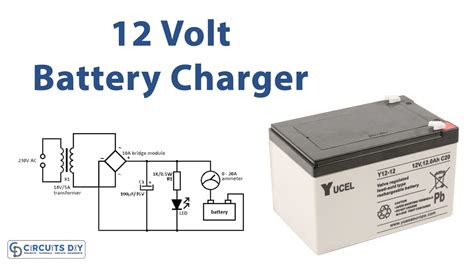 volt battery charger circuit