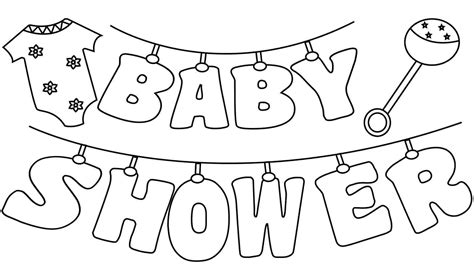 baby shower coloring pages print baby coloring pages kids printable