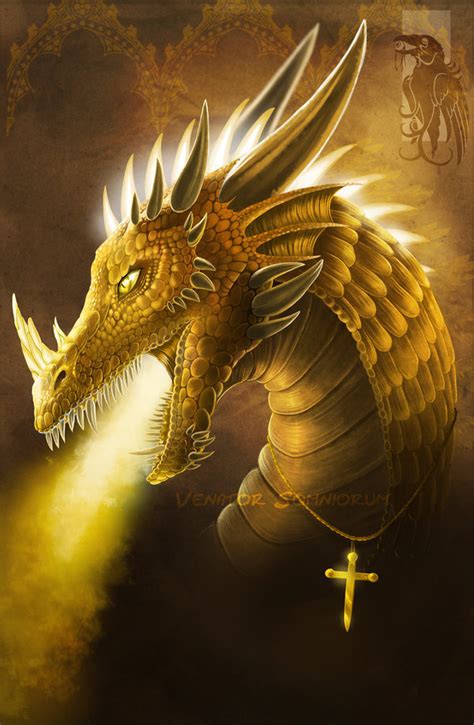 golden dragon fantasy photo  fanpop