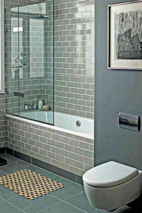 Best Modern Bathroom Subway Tile Shower Walls Designs Page 40