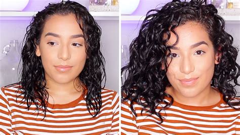 Transitioning Curly Hair Routine 2020 2c 3a 3b Latina Curly Hair