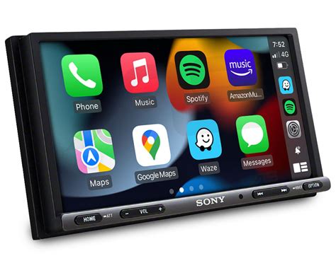sony xav ax  apple carplay android auto web link bluetooth head unit automotive superstore