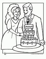 Wedding Coloring Pages Couple Color Book Kids Couples Activities Coloirng sketch template