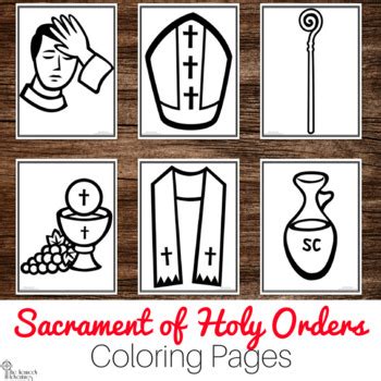 catholic sacrament coloring pages  prep catholic activity holy orders