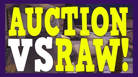 wow gold guide auction house gold  raw gold  youtube