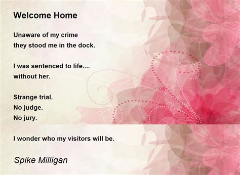 home poem  spike milligan poem hunter