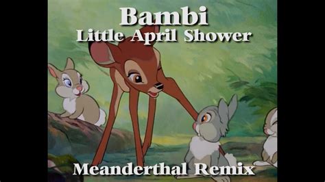 bambi little april shower meanderthal remix youtube