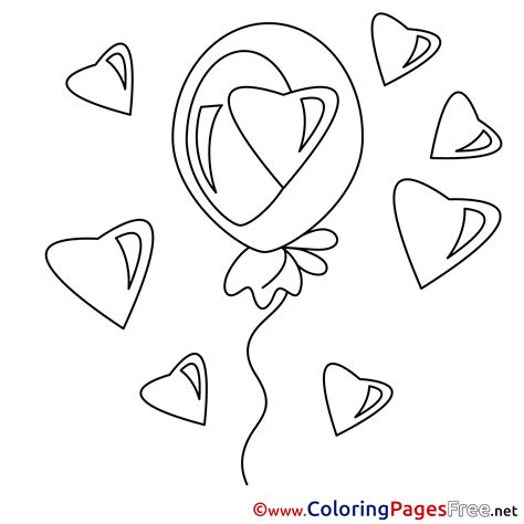 hearts printable valentines day coloring sheets