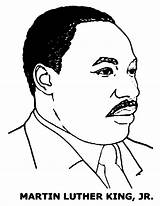 Luther Martin King Coloring Jr Mlk Pages Drawing Printable Kids Dream Color Worksheets Print Speech Science Silhouette Template Getdrawings Getcolorings sketch template