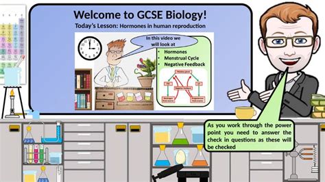 Aqa Gcse Biology Science Hormones In Human Reproduction Lesson
