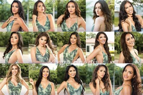 Miss World Ecuador 2017 Meet The Finalists