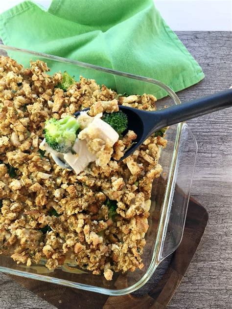 Creamy Chicken And Broccoli Stuffing Bake Mommy Moment