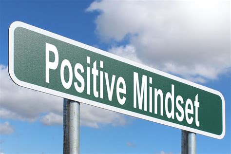 positive mindset   charge creative commons green highway sign image