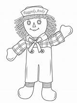 Coloring Raggedy Doll Andy Pages Rag Drawing Patch Printable Ann Dolls Cabbage Getdrawings Popular Categories sketch template