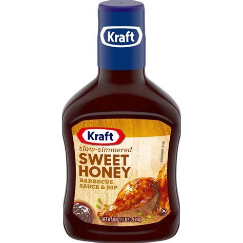 kraft sweet honey bbq sauce shop barbecue sauces