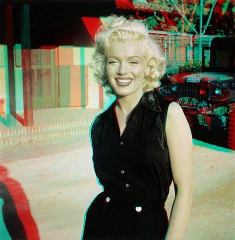 marilyn in 3d at greenacres photo by harold lloyd 1953 marilyn monroe harold lloyd black