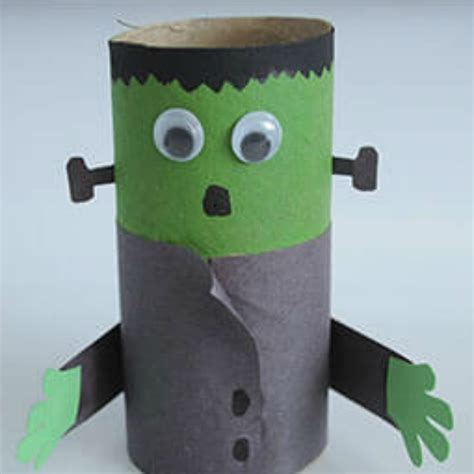 halloween frankenstein monster craft  kids  vanessa craft