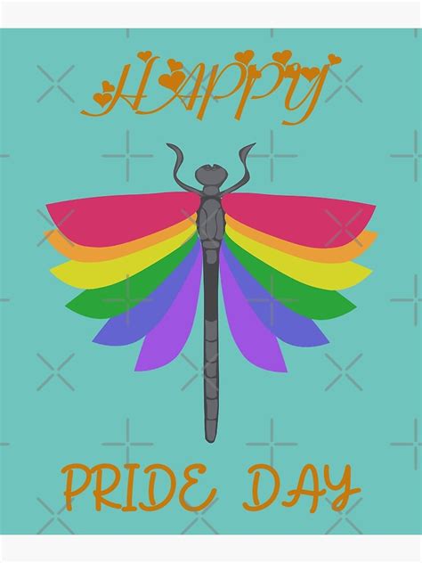Happy Pride Day Happy Pride Month Lgbt Dragonfly Lgbt Colorful