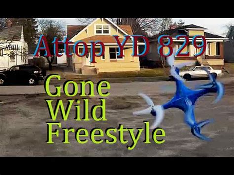 attop yd  drone  wild manual flips funnels freestyle youtube
