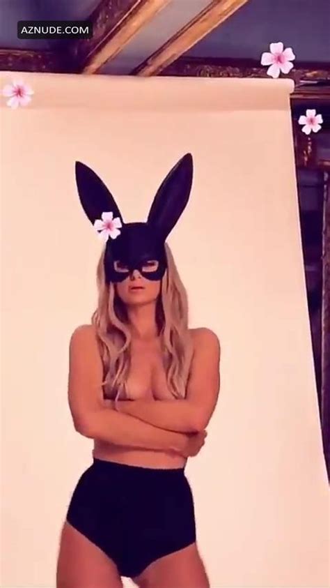 Paris Hilton Topless For Her New Photoshoot Aznude