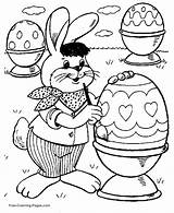 Easter Coloring Pages Painting sketch template