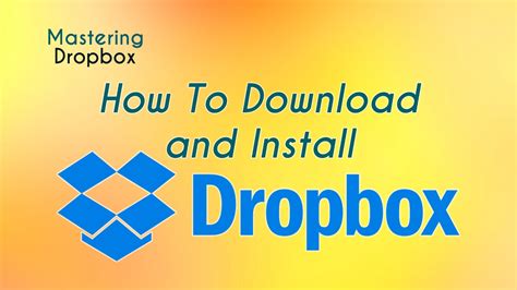 install dropbox youtube