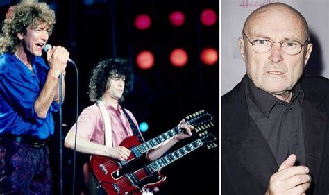 Led Zeppelin Live Aid Disaster Phil Collins Jimmy Page Spat ’i Could