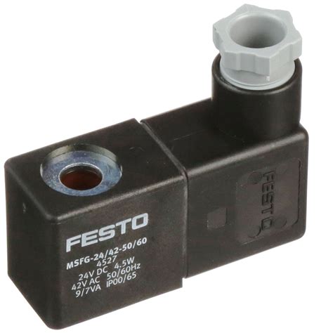 festo msg dc solenoid coil  dc hydraulics pneumatics plumbing
