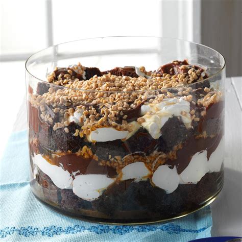 caramel chocolate trifle recipe taste  home