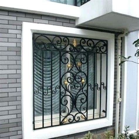 top selling hand forging simple iron window grills view window grills longbon product details