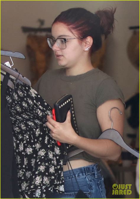 ariel winter gets cheeky in her daisy dukes during a shopping trip