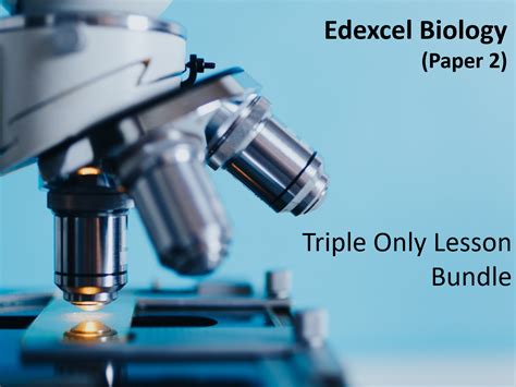 edexcel biology paper  separate biology  lessons teaching resources