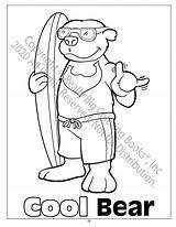 Beary Oso sketch template