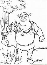 Coloring Shrek Pages Printable Comments sketch template