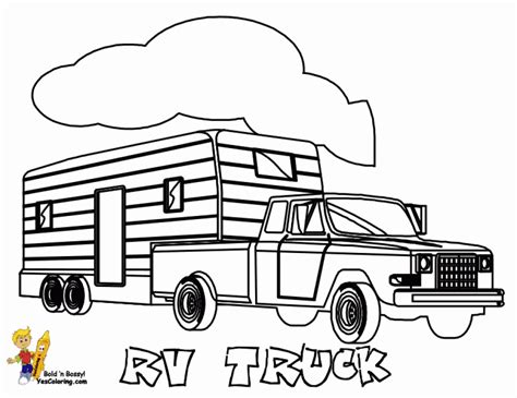 truck coloring pages  print  kids